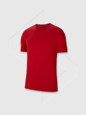 Nike Cotton Logo T-shirt Red from Saxumo