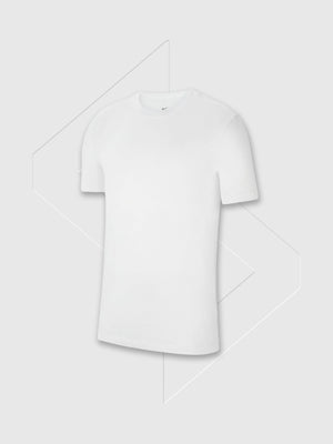 Nike Dri-FIT Cotton T-Shirt White Junior from Saxumo.com