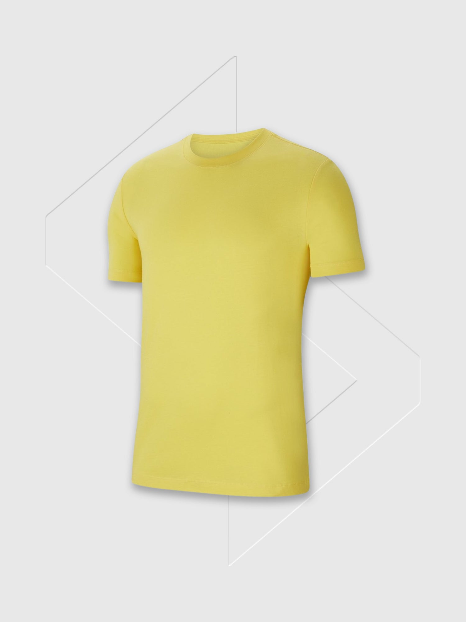 Nike Cotton Logo T-shirt Yellow from Saxumo