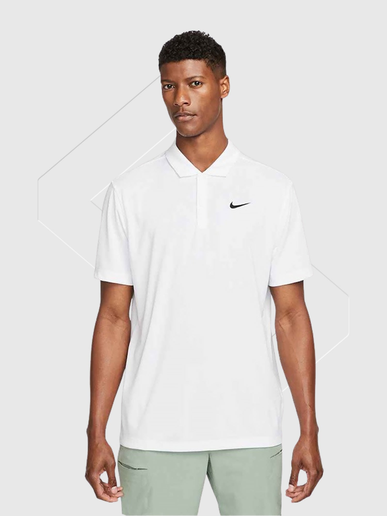 Nike Court Tennis Polo White from Saxumo.com