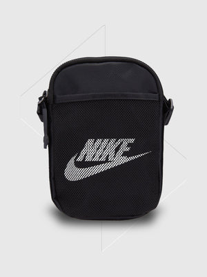 Nike Heritage Crossbody Bag Black from Saxumo