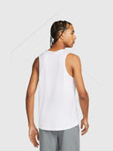 Nike Miler Dri-Fit Running Tank Top Vest White