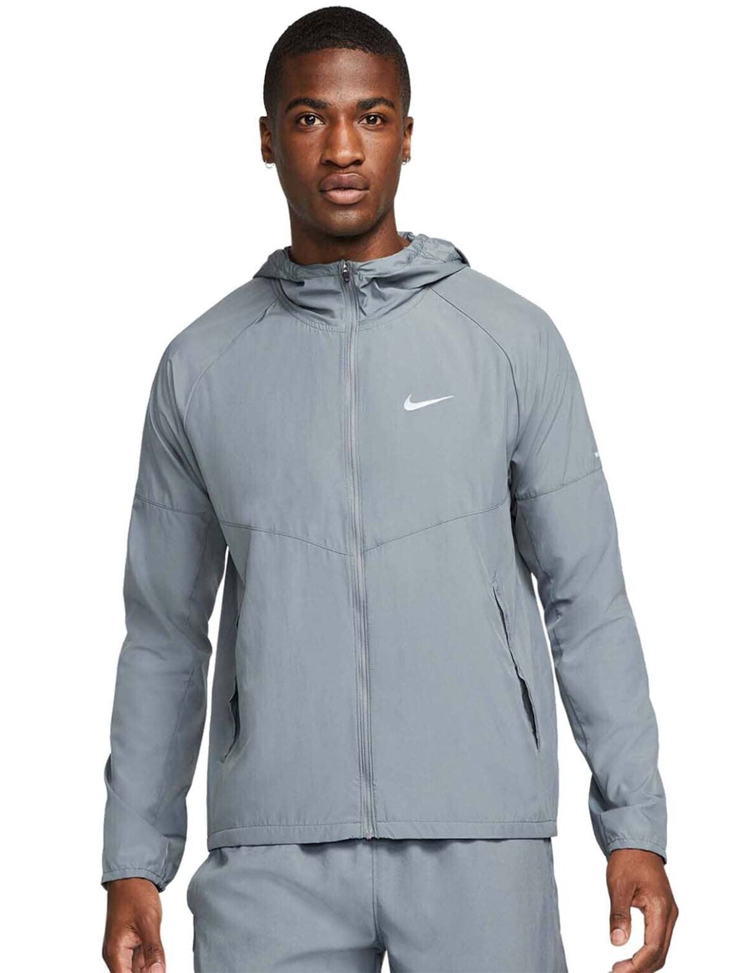 Nike Miler Repel Running Jacket/Trouser Set Black from Saxumo