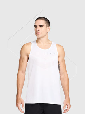 Nike Stride ADV Stride Dri-Fit Running Vest White from Saxumo