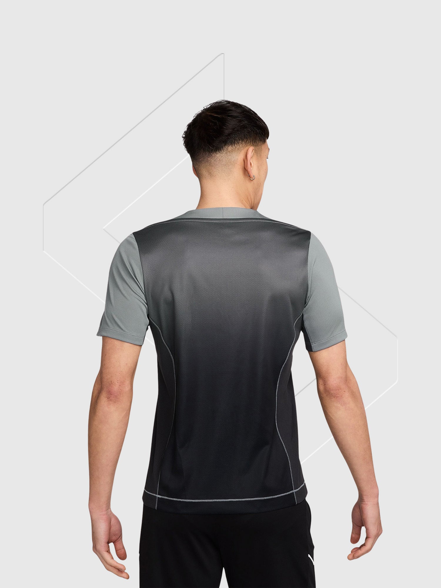 Nike Strike Plus T-shirt Grey/Black from Saxumo