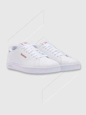 Rebook Court Clean White/White/Hazy Grey from Saxumo.com