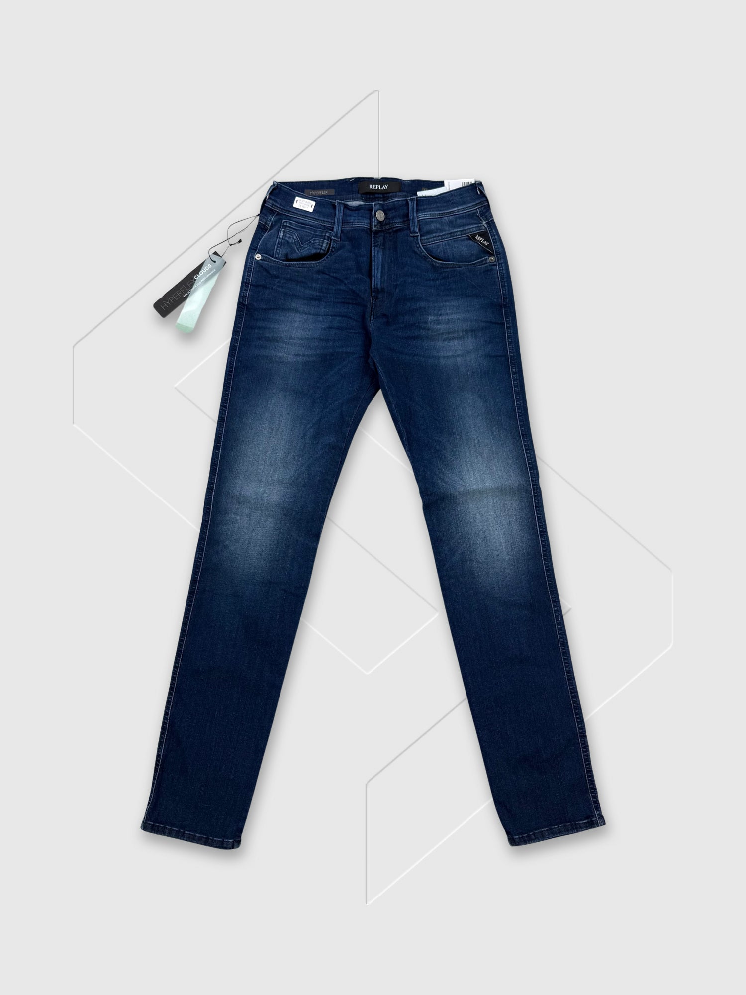 Replay Anbass Slim-Fit Jeans Medium Blue from Saxumo.com