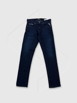 Replay Grover Straight-Fit Jeans Dark Blue from Saxumo.com