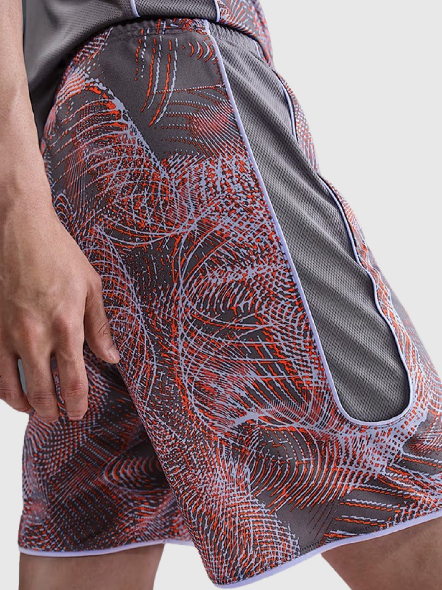 Nike Academy Plus Short Crimson/Grey from Saxumo