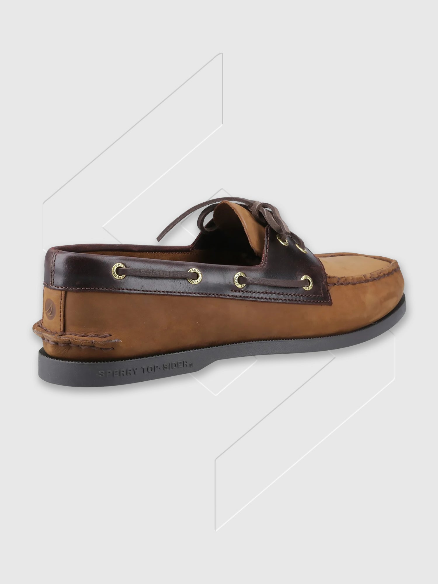 Sperry Authentic 2 Eye Shoe BR/Buc from Saxumo.com