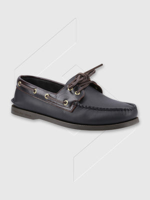 Sperry Authentic 2 Eye Shoe Black from Saxumo.com
