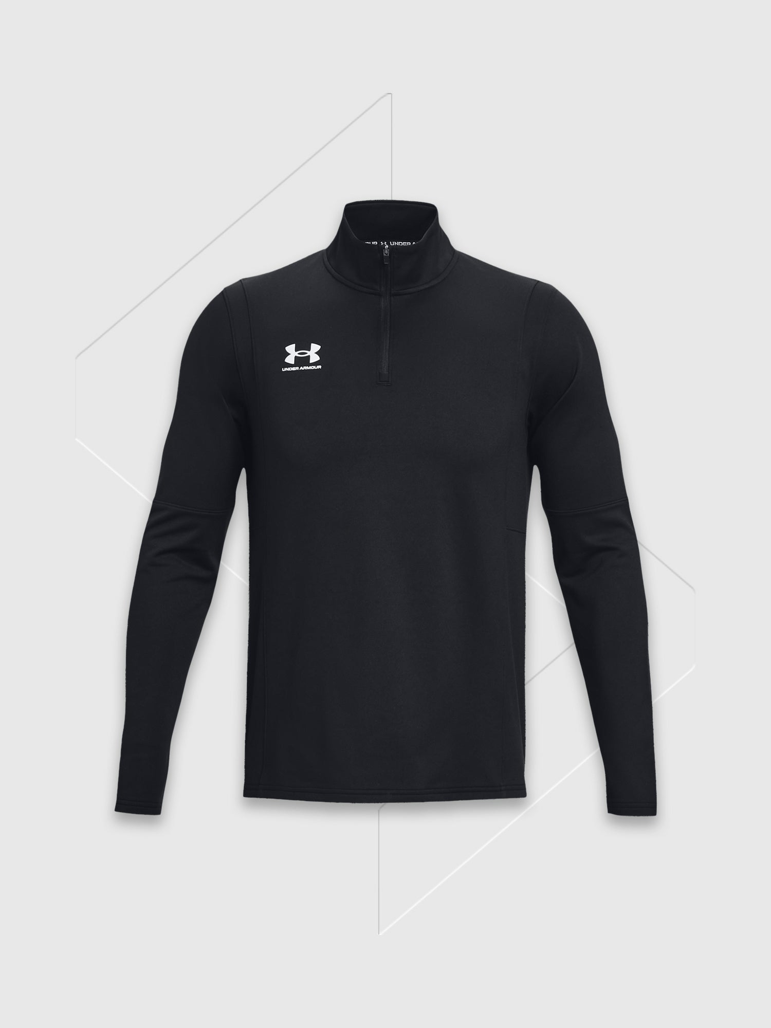 Under Armour Challenger Half Zip Black/White from Saxumo