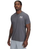 Under Armour HeatGear Fitted T-shirt Castle Rock Grey from Saxumo