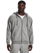 Under Armour Rival Fleece Full Zip Jacket Grey from Saxumo