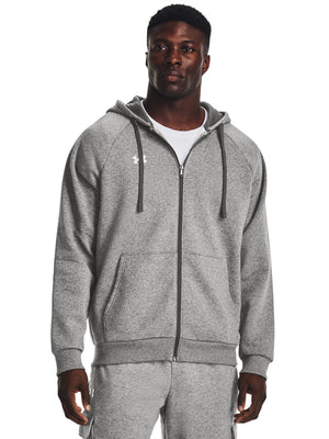 Under Armour Rival Fleece Full Zip Jacket Grey from Saxumo