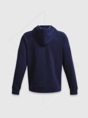 Under Armour Rival Fleece Hoodie Navy Blue from Saxumo