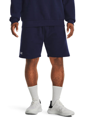 Under Armour Rival Fleece Shorts Navy from Saxumo