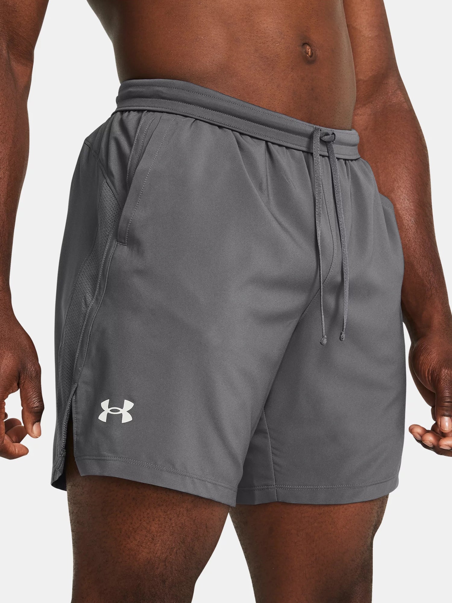 Under Armour Speed Stride 7 inch Shorts Grey from Saxumo