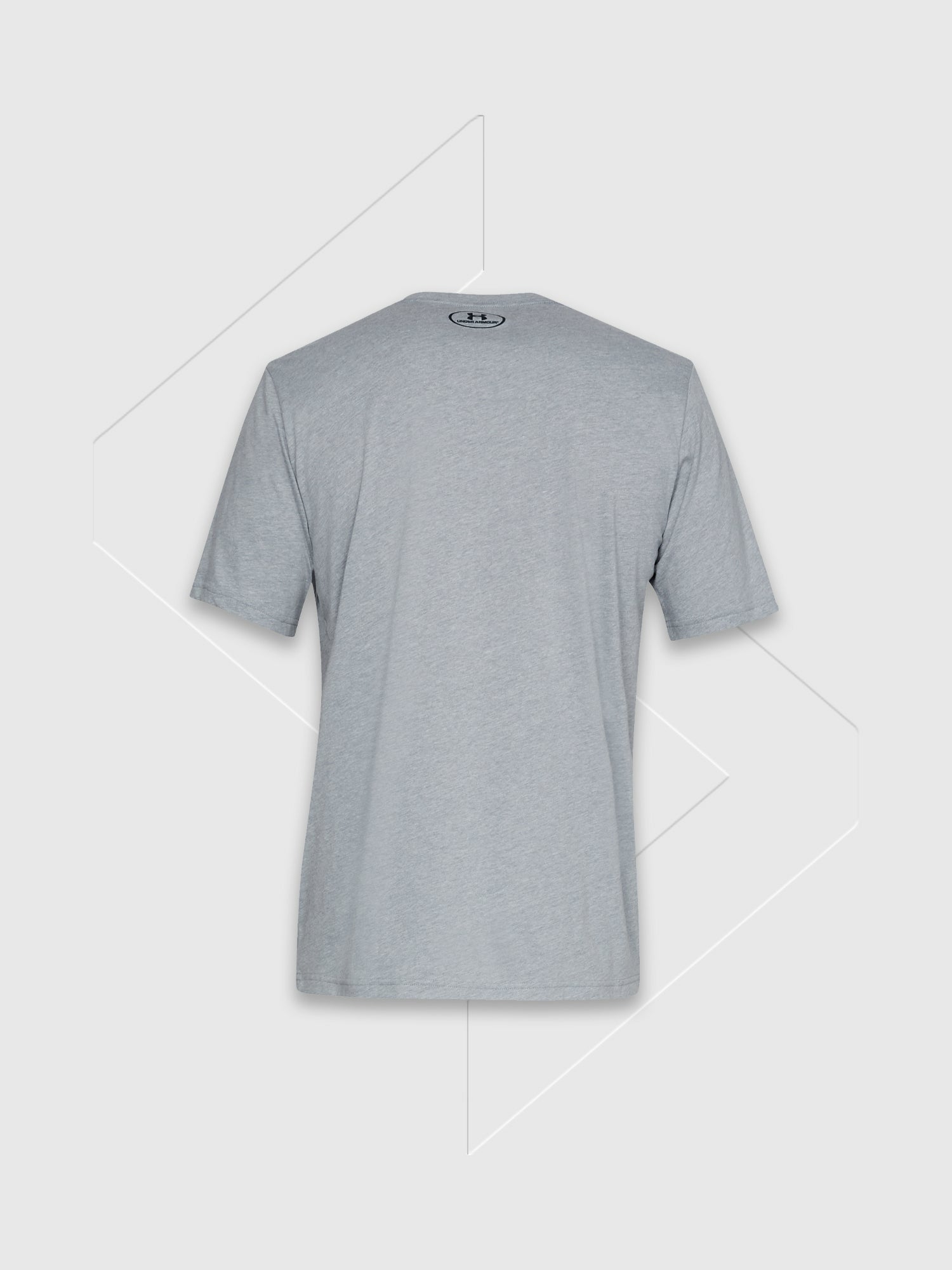 Under Armour Sportstyle Short Sleeve T-Shirt Steel Light Heather/Black from Saxumo