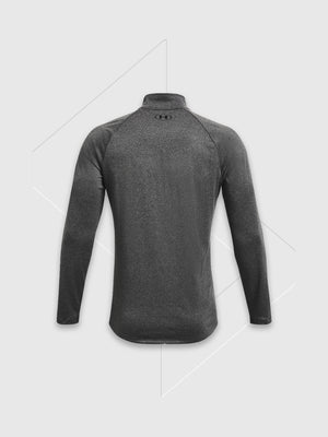 Under Armour Tech 2.0 Half Zip Carbon Heather/Black from Saxumo