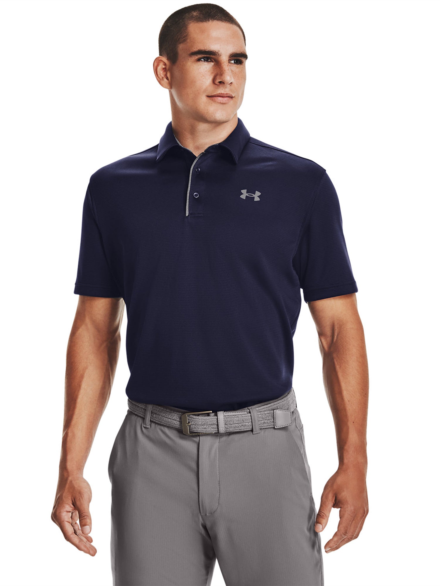 Under Armour Tech Polo Navy Blue from Saxumo