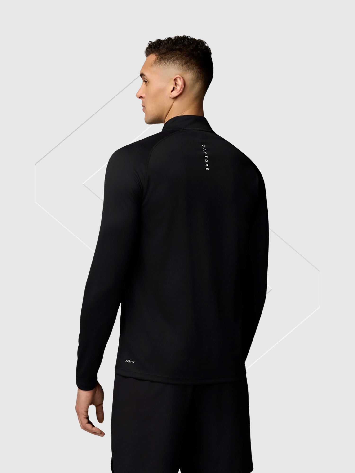 Castore Adapt Training Half Zip Top Black from Saxumo.com