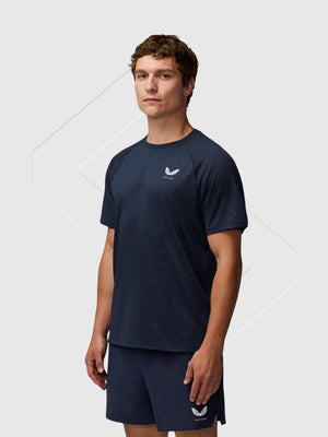 Castore Adapt Training T-Shirt Midnight Navy/White from Saxumo.com