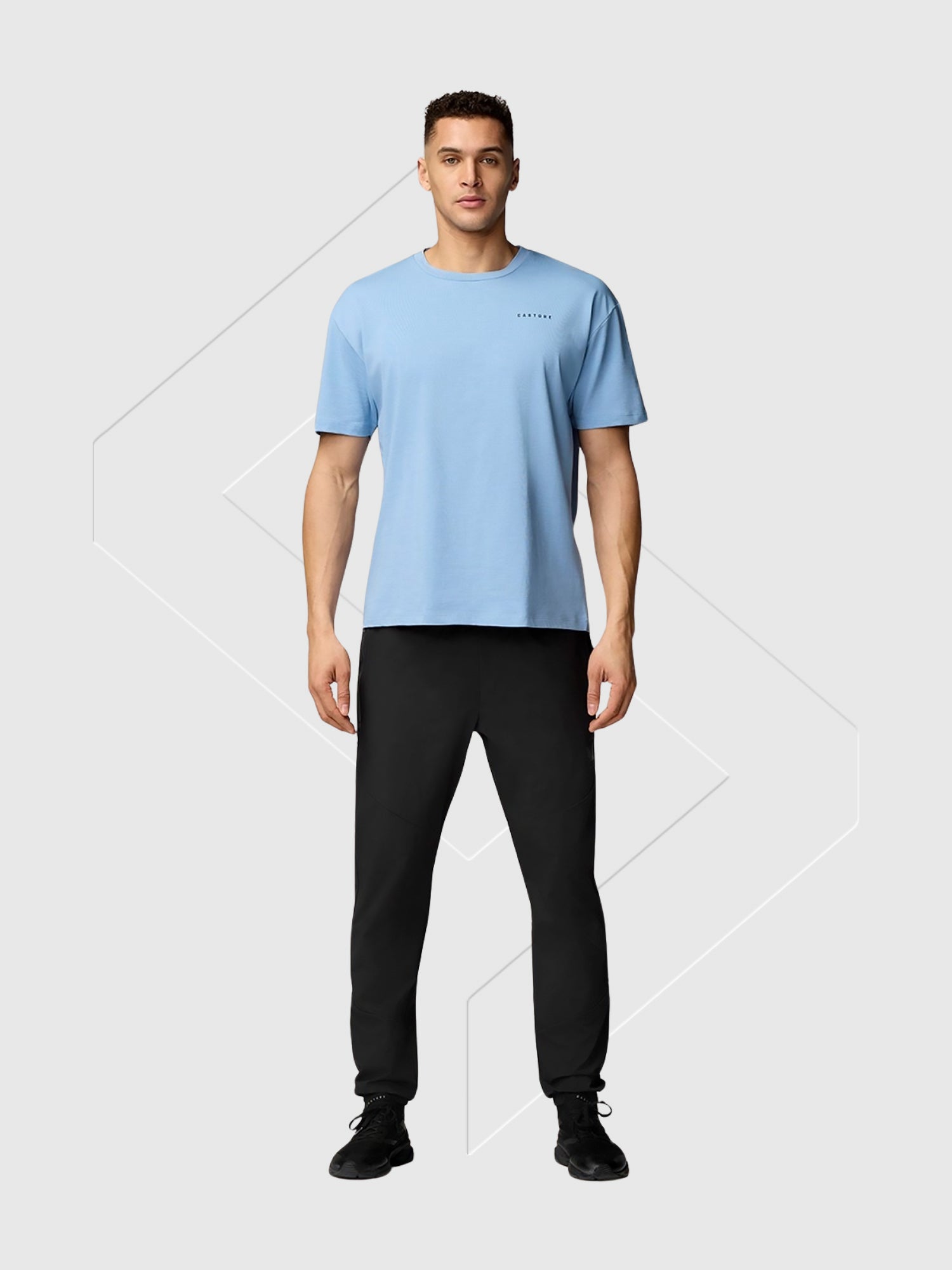 Castore Flex Lightweight Joggers Black/Gunmetal from Saxumo.com