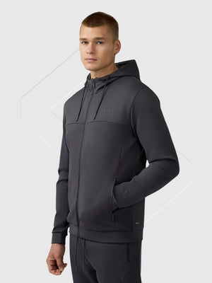 Castore Scuba Full Zip Through Hoody Gunmetal Grey from Saxumo.com