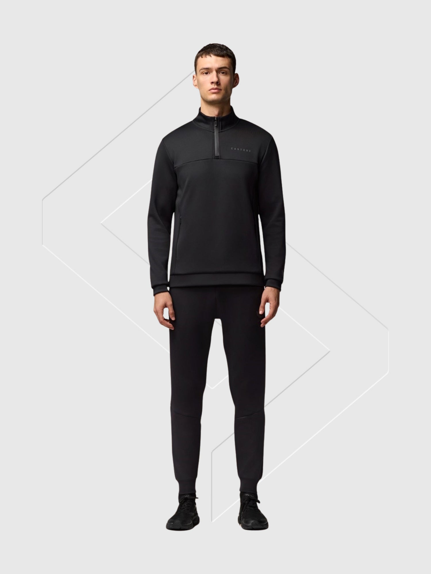 Castore Scuba Half Zip Black from Saxumo.com