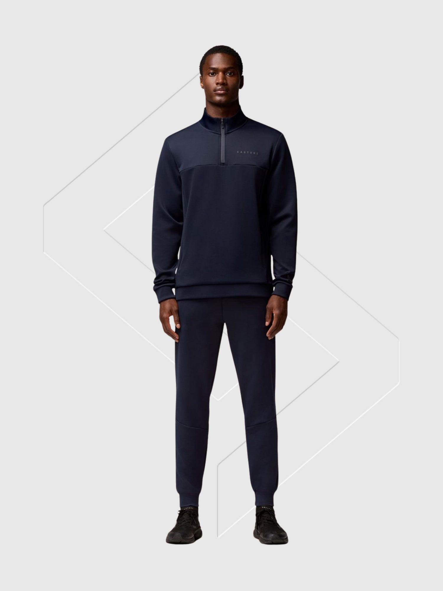 Castore Scuba Half Zip Navy from Saxumo.com