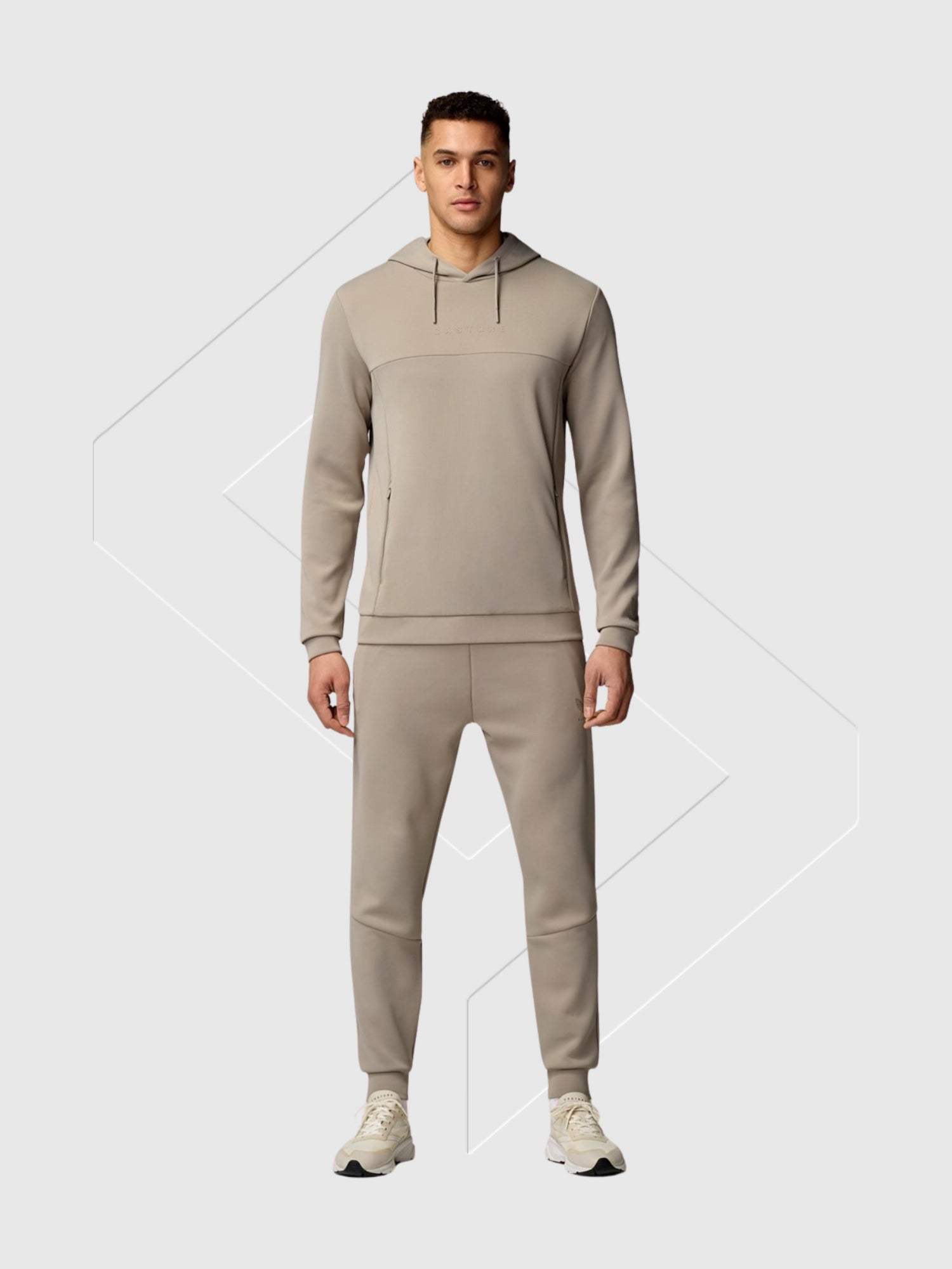 Castore Scuba Hoody Mushroom/Gunmetal from Saxumo.com