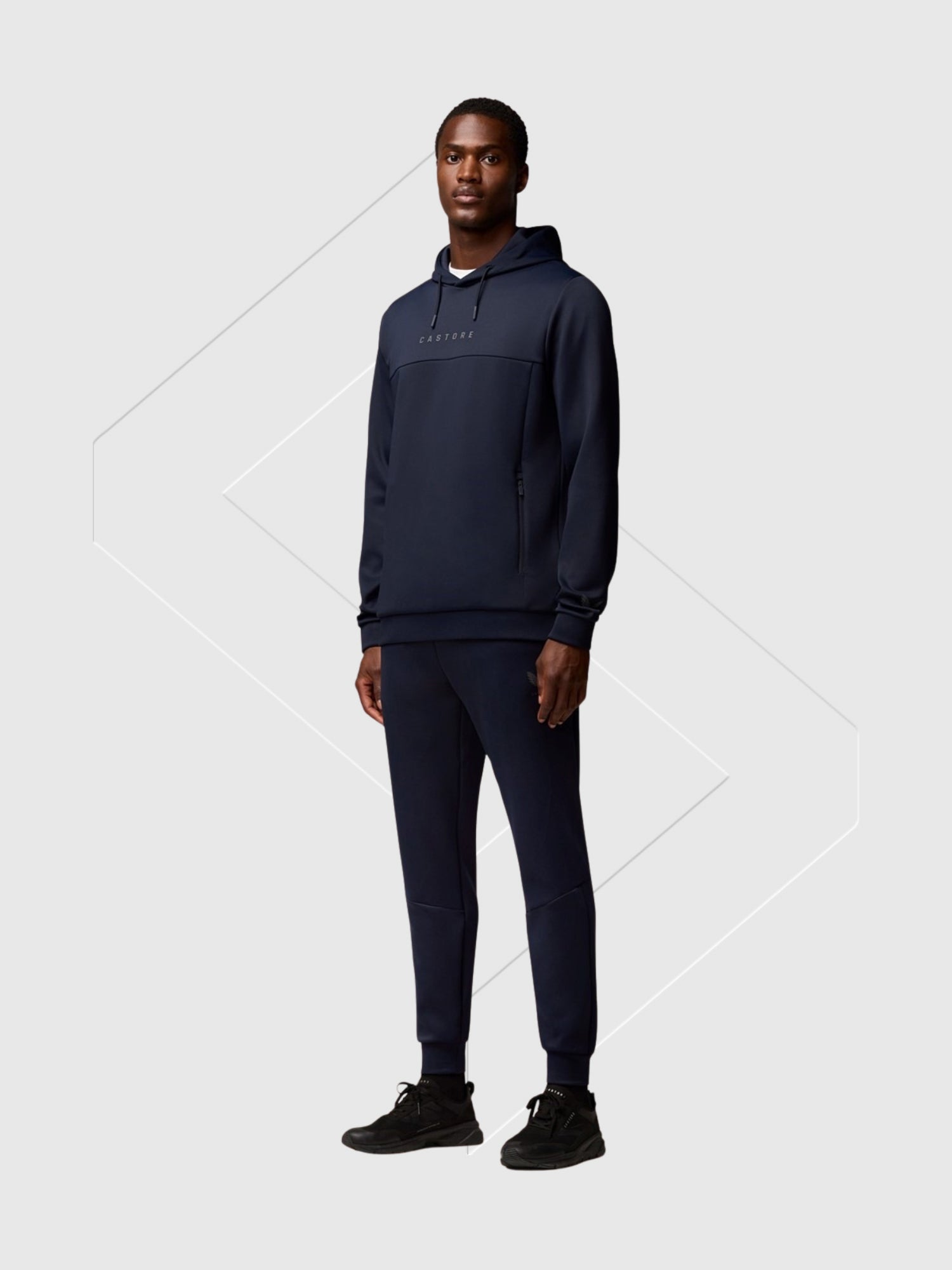Castore Scuba Hoody Navy Blue from Saxumo.com