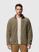 Columbia Rugged Ridge High Pile Full Zip Stone from Saxumo.com