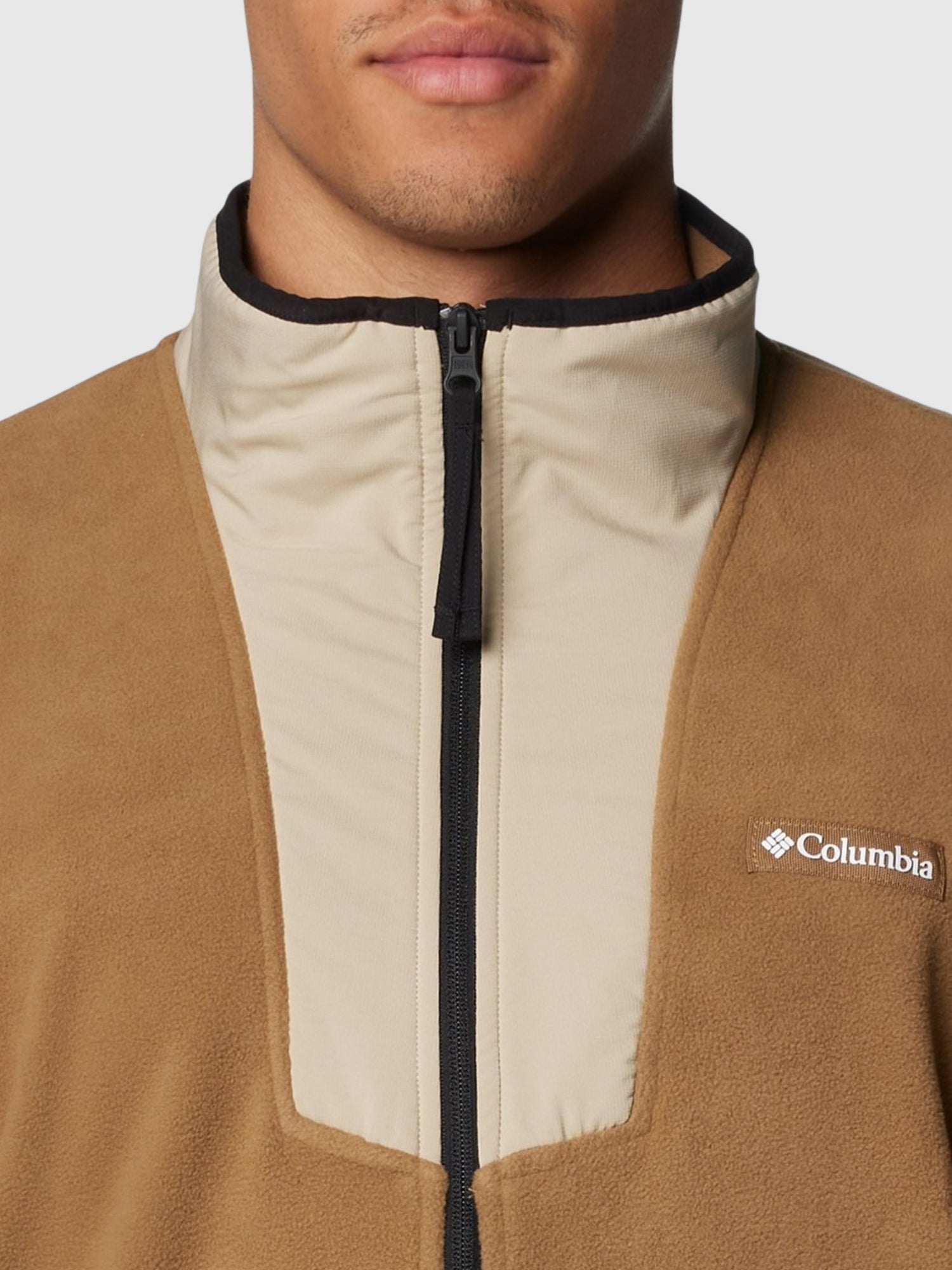 Columbia Sequoia Grove Half Zip Fleece Orange/Black/Green from Saxumo.com