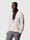 Columbia Sequoia Grove Half Zip Fleece Stone/Black from Saxumo.com