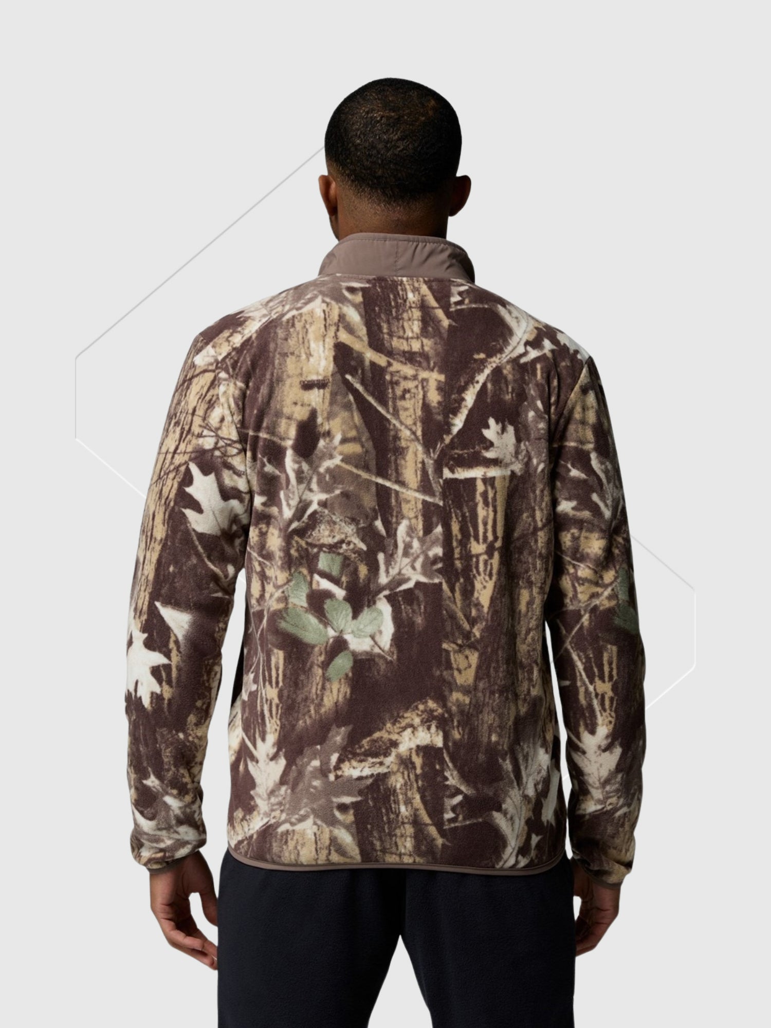 Columbia Sequoia Grove Printed Full Zip Iron Titanium from Saxumo.com