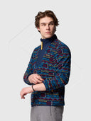 Columbia Sequoia Grove Printed Full Zip Navy Blue from Saxumo.com
