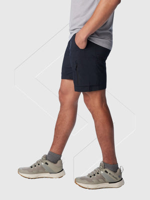 Columbia Silver Ridge Utility Cargo Short Black from Saxumo.com