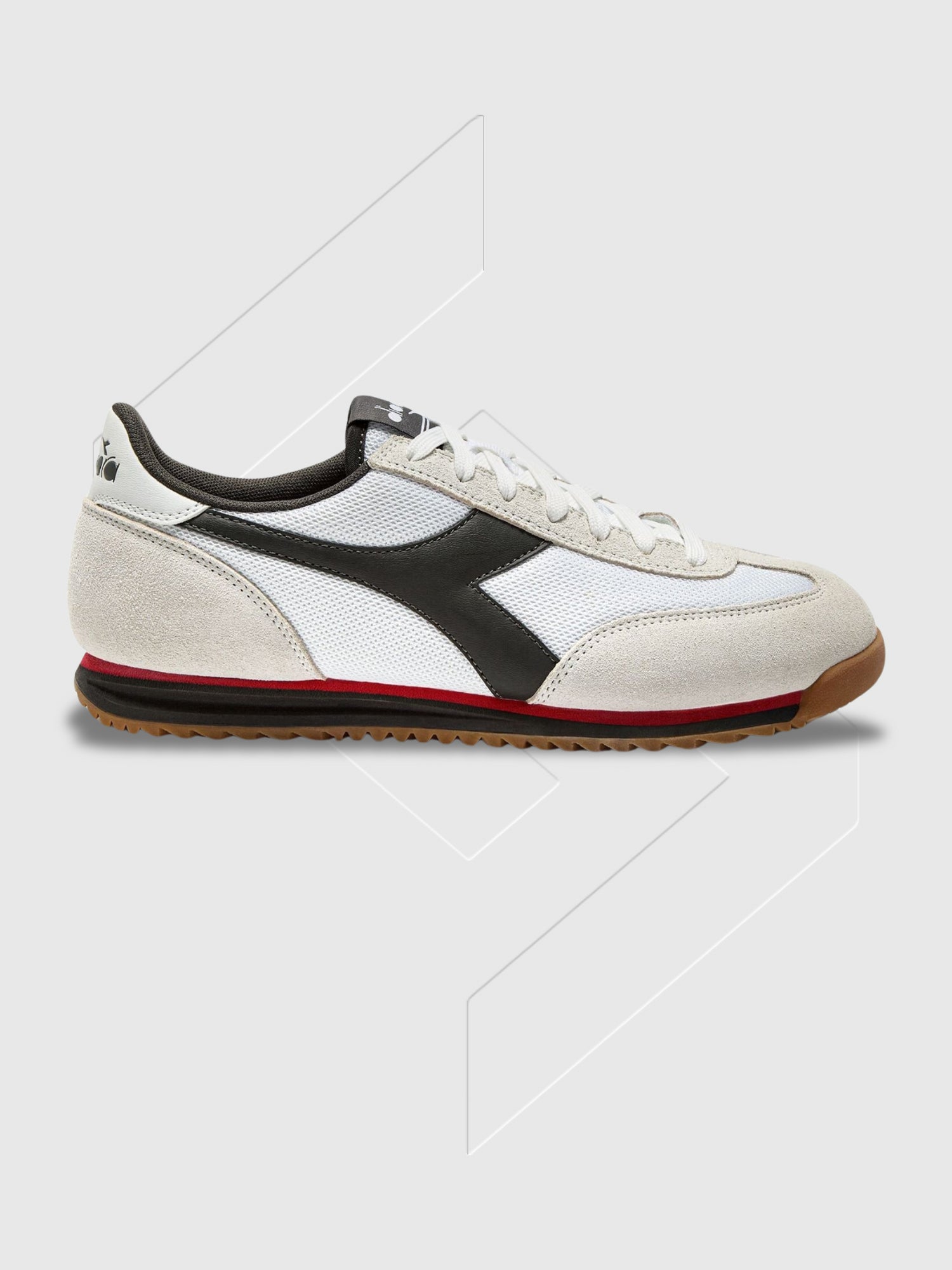 Diadora Cross White/Black Beluga from Saxumo.com