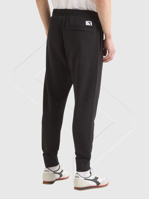 Diadora Pants Athletic Logo Black from Saxumo.com