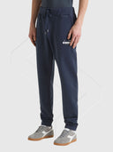 Diadora Pants Logo Blue Denim from Saxumo.com