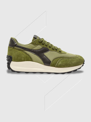 Diadora Race NY Green Mimetic from Saxumo.com