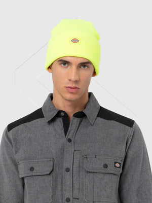 Dickies Acrylic Cuffed Beanie Neon Yellow from Saxumo.com