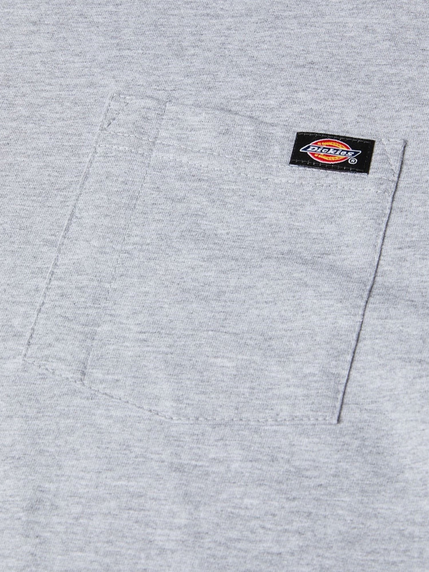 Dickies Pocket Tee Long Sleeve Heather Grey from Saxumo.com