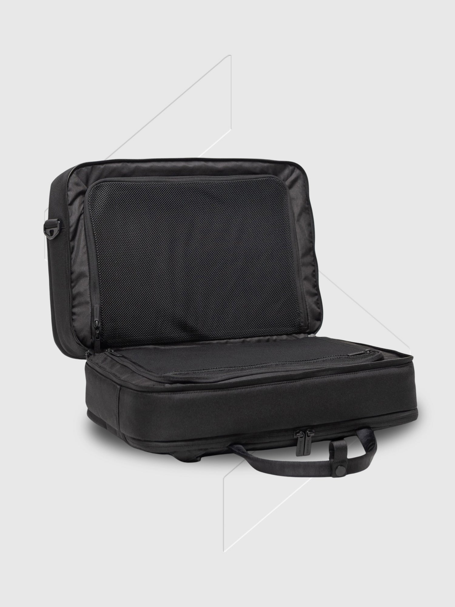 Herschel Bowen Convertible Travel Duffle Black from Saxumo.com