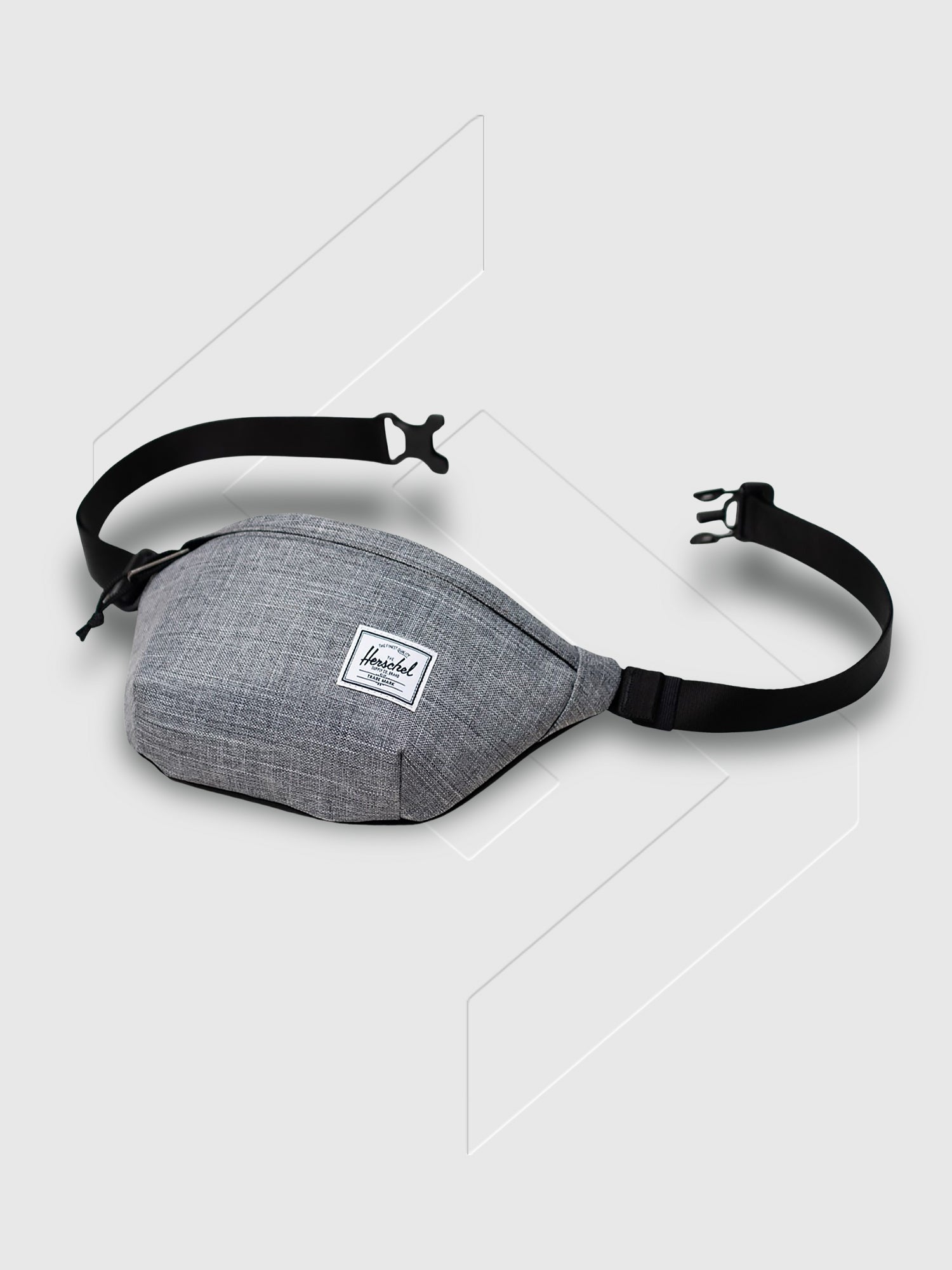 Herschel Classic Hip Pack Raven Crosshatch from Saxumo.com