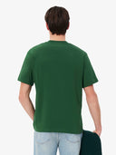 Lacoste Classic Fit Cotton Jersey T-shirt Pine Green from Saxumo