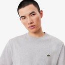 Lacoste Cotton T-Shirt Silver Chine from StockUK