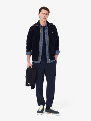 Lacoste Fleece Cargo Sweatpant Navy Blue from Saxumo